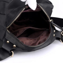 Women Small Oxford Messenger Bag Waterproof Crossbody Diagonal Purse