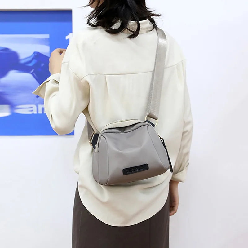 Women Small Oxford Messenger Bag Waterproof Crossbody Diagonal Purse