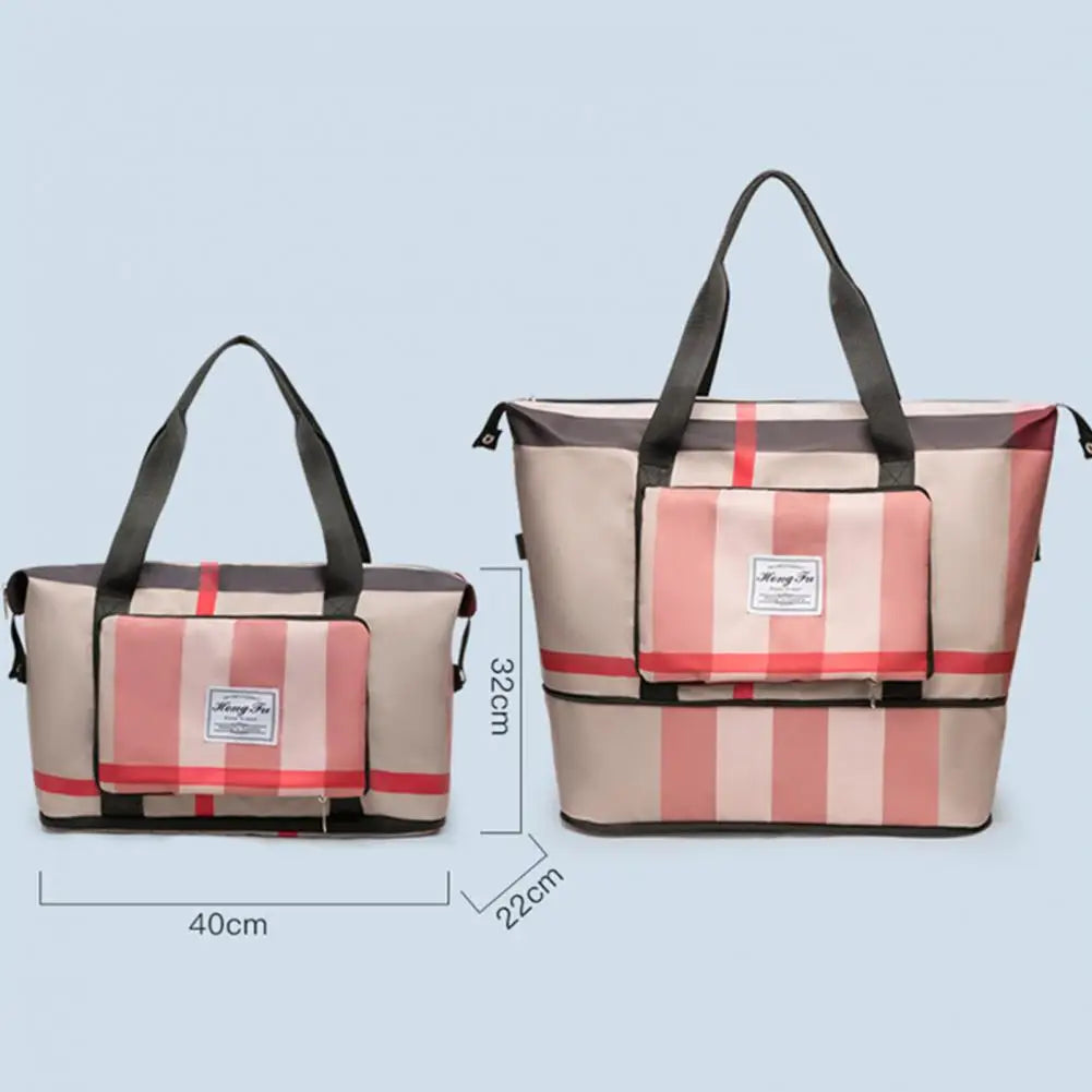 Women Handbag Wet Dry Separation Travel Duffel Bag