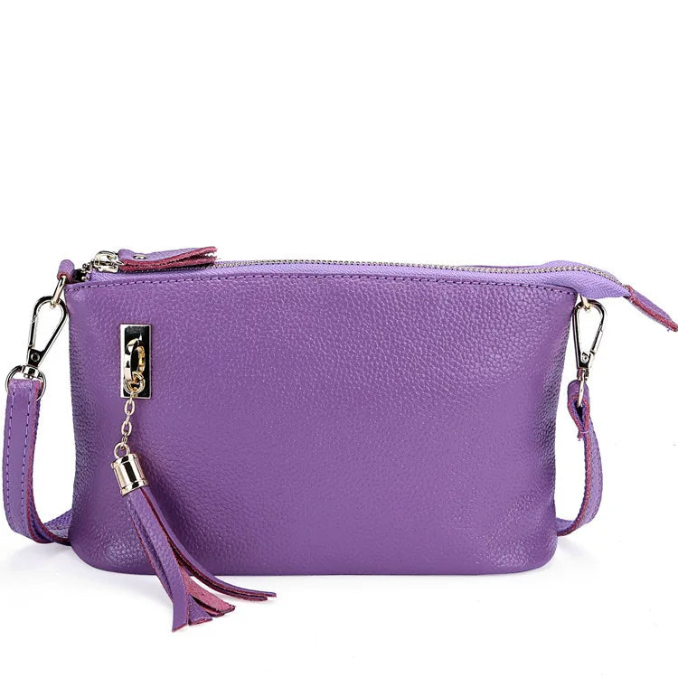 Women Shoulder Bag Leather Large Messenger Bag