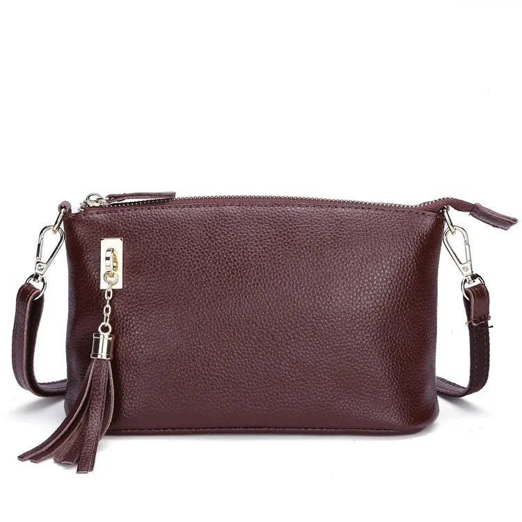 Women Shoulder Bag Leather Large Messenger Bag
