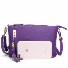 Women Shoulder Bag Leather Large Messenger Bag