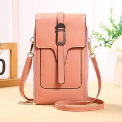 Women Handbags Female Pu Leather Shoulder Bags Touch Screen Hand bag Phone Purse