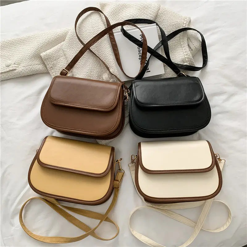 Leather Shoulder Crossbody Bag Lady Messenger Phone Cover