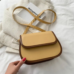 Leather Shoulder Crossbody Bag Lady Messenger Phone Cover