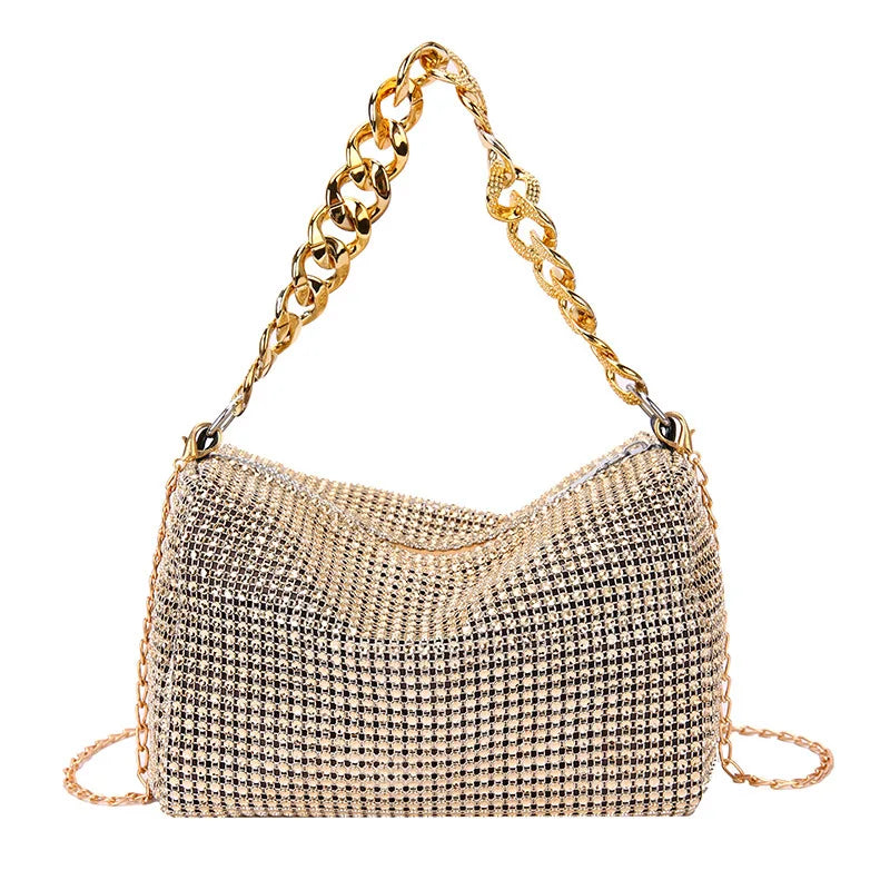 Diamond Totes Bucket Bags Casual Shoulder Messenger Bags