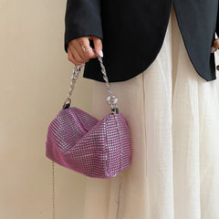 Diamond Totes Bucket Bags Casual Shoulder Messenger Bags