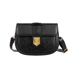 Small PU Leather Crossbody Bag Solid Color Lady Travel Bag