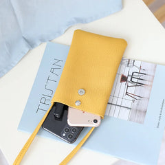 Women Pu Leather Shoulder Bag Slim Crossbody Phone Purse Dropshiping