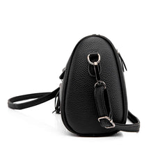 High Capacity Shoulder Bag Handbag Cowhide Leather Women Messenger Bags