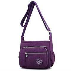 Women High Messenger Bag Waterproof Cloth Bag Shoulder Bag