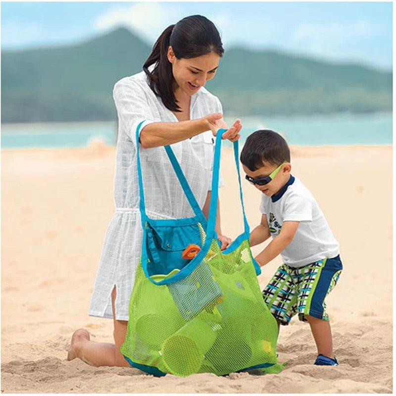 Women Ins Wind Transparent Mesh Shoulder Bag Lightweight