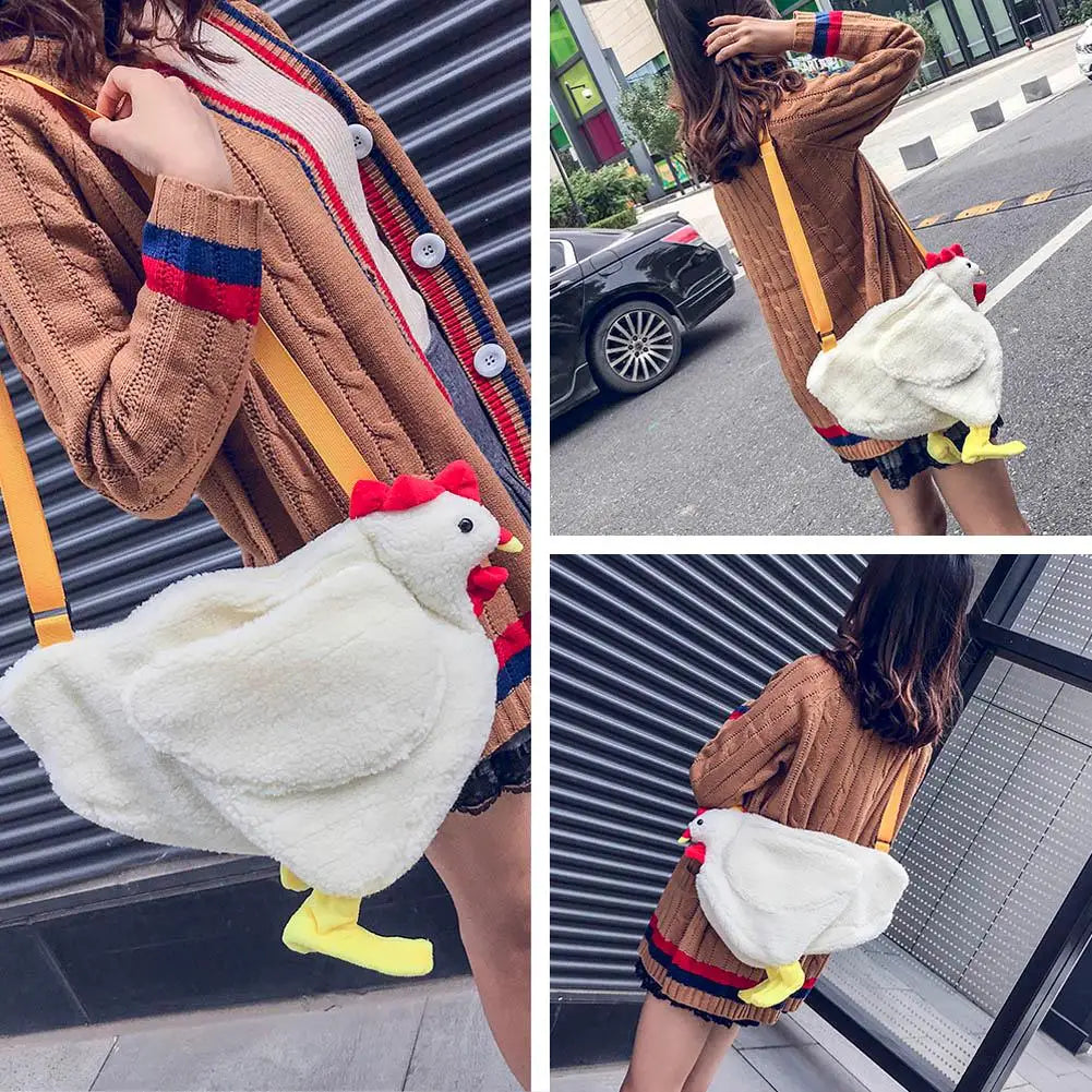 Chicken Mini Chain Bag Shoulder Crossbody Bag Tote Handbag Messenger