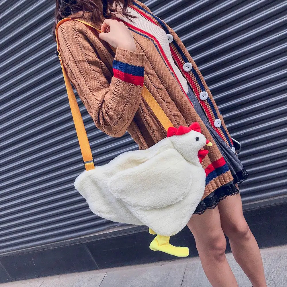 Chicken Mini Chain Bag Shoulder Crossbody Bag Tote Handbag Messenger