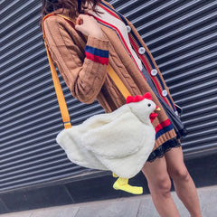 Chicken Mini Chain Bag Shoulder Crossbody Bag Tote Handbag Messenger
