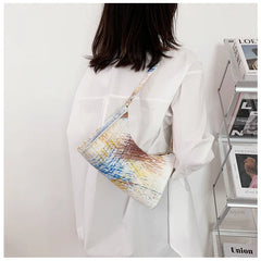 Stylish Graffiti Print Shoulder Bag for Women
