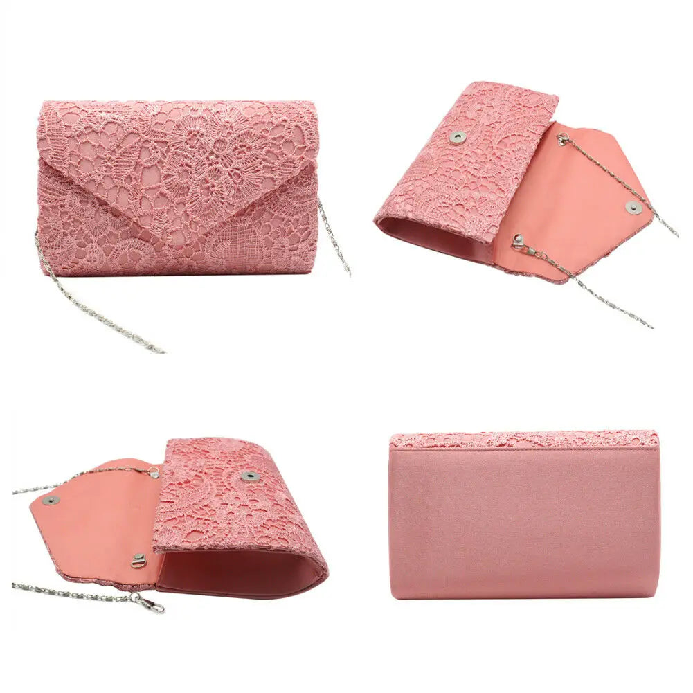 Women Evening Party Wedding Chain Clutch Bag Shoulder bags