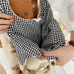 Fluffy Fur Bear Shoulder Tote Bag Soft Shopping Bag F111408