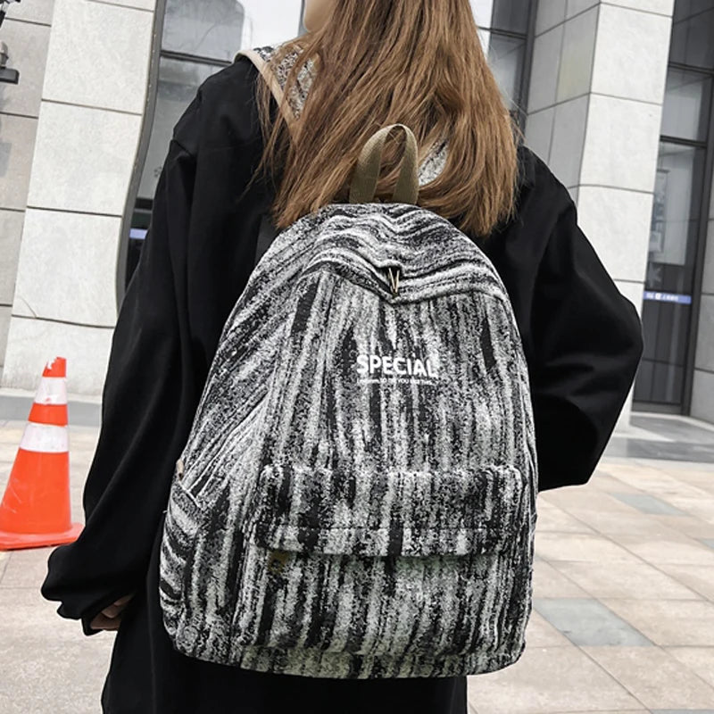 Women Laptop Printing School Bag Female Large Teenage Girl Travel