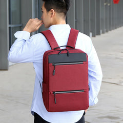 Large Capacity USB Charge Business Backpack Anti-theft Bag
