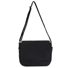 Canvas Shoulder Messenger Bag Women Youth Satchel Large Capacity Crossbody