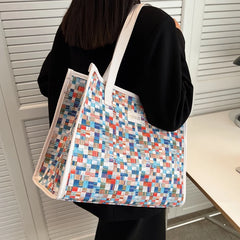 Large Capacity Shoulder Bag All-Match Tote Bag High Commuter Bag Mummy Bag