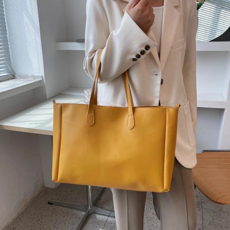 Women Large Capacity Shoulder Bags Vintage Casual Totes Ladies Travel