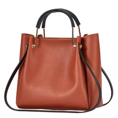 Women Leather Handbag Large Capacity Casual Tote Bag Lady Messenger Shoulder Bag
