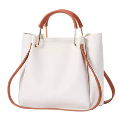 Women Leather Handbag Large Capacity Casual Tote Bag Lady Messenger Shoulder Bag
