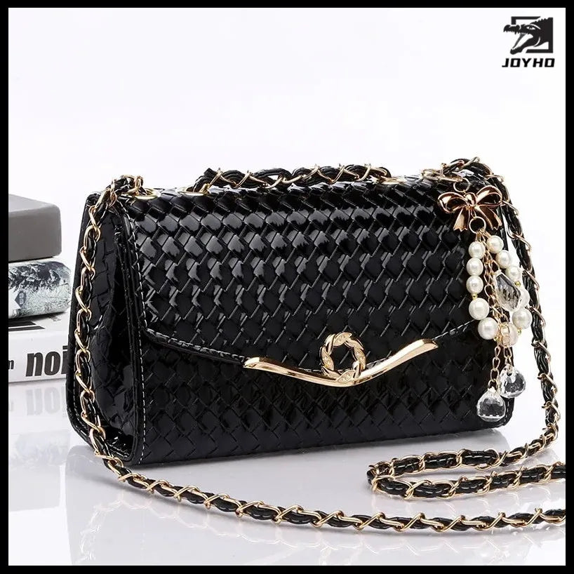 Women Leather Shoulder Messenger Bags Handbags Candy Chain Crossbody Bags