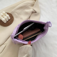 Women Leather Chain Handbag Retro Tote Shoulder Bag