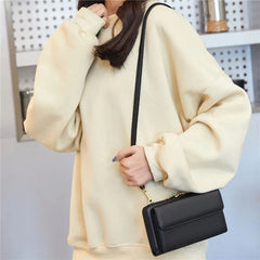 Women Long Crossbody Bag Touch Screen Wrist Phone Purse Large Capacity