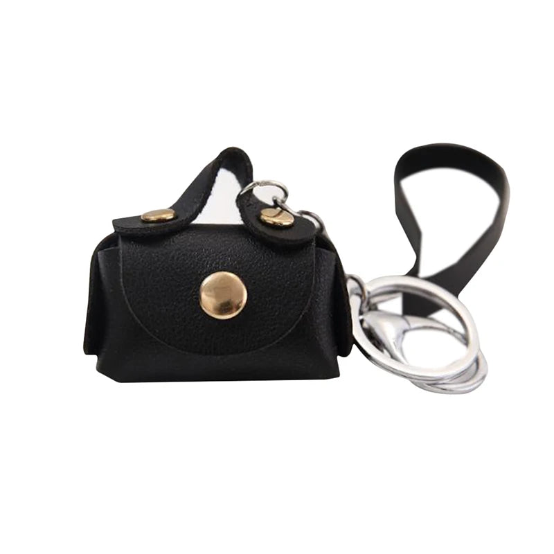 Women Lovely Key Bag Leather Mini Small Storage Small Bag Key Chain Bag Accessor