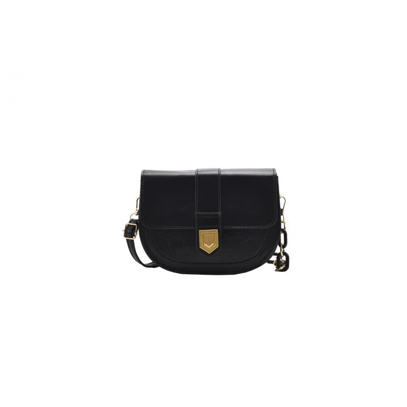 Crocodile Pattern Shoulder Bag PU Leather Messenger Bag