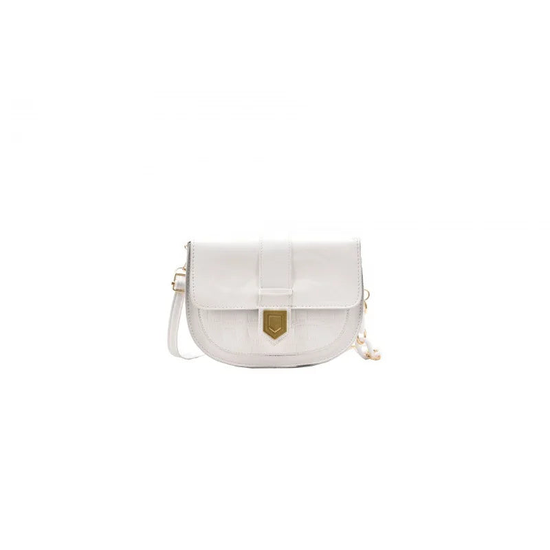 Crocodile Pattern Shoulder Bag PU Leather Messenger Bag
