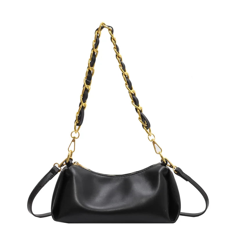 French Chain Crossbody Bags for Women