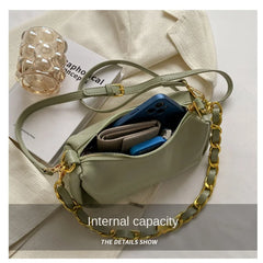 French Chain Crossbody Bags for Women
