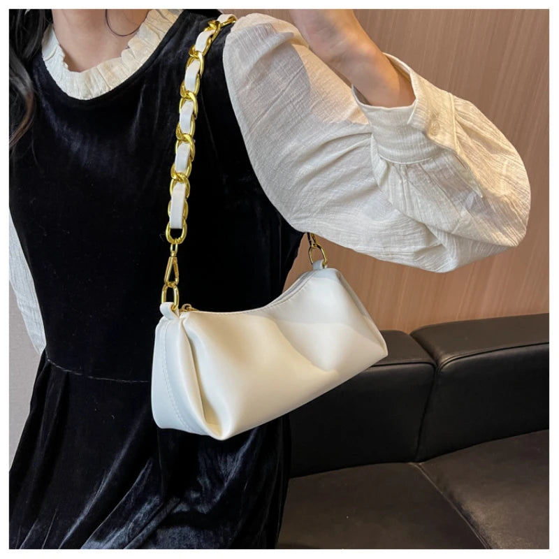 French Chain Crossbody Bags for Women