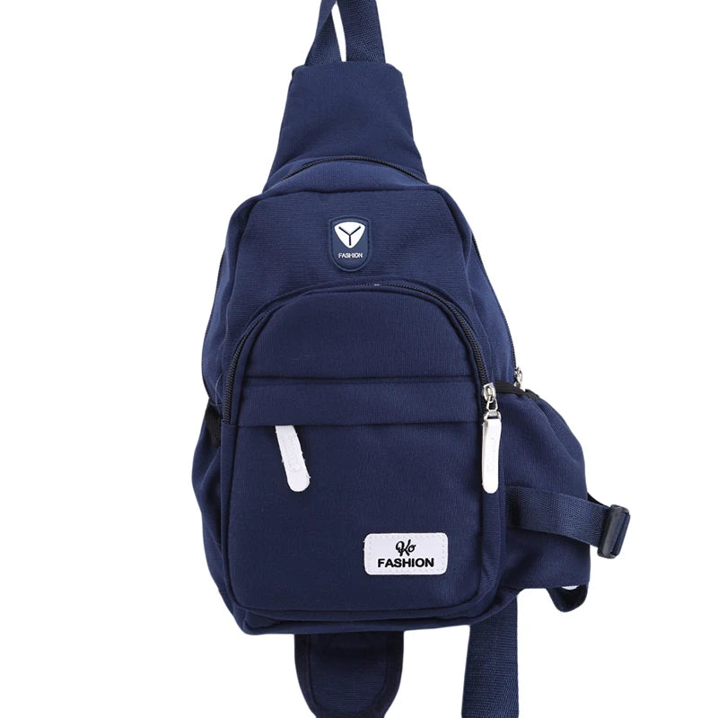 Oxford Crossbody Bags Chest Pack Short Trip Messengers Chest Bag Shoulder Bag