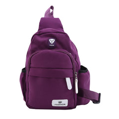 Oxford Crossbody Bags Chest Pack Short Trip Messengers Chest Bag Shoulder Bag