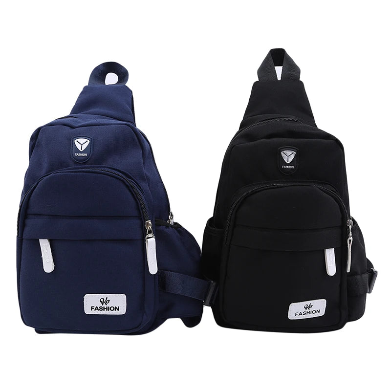 Oxford Crossbody Bags Chest Pack Short Trip Messengers Chest Bag Shoulder Bag