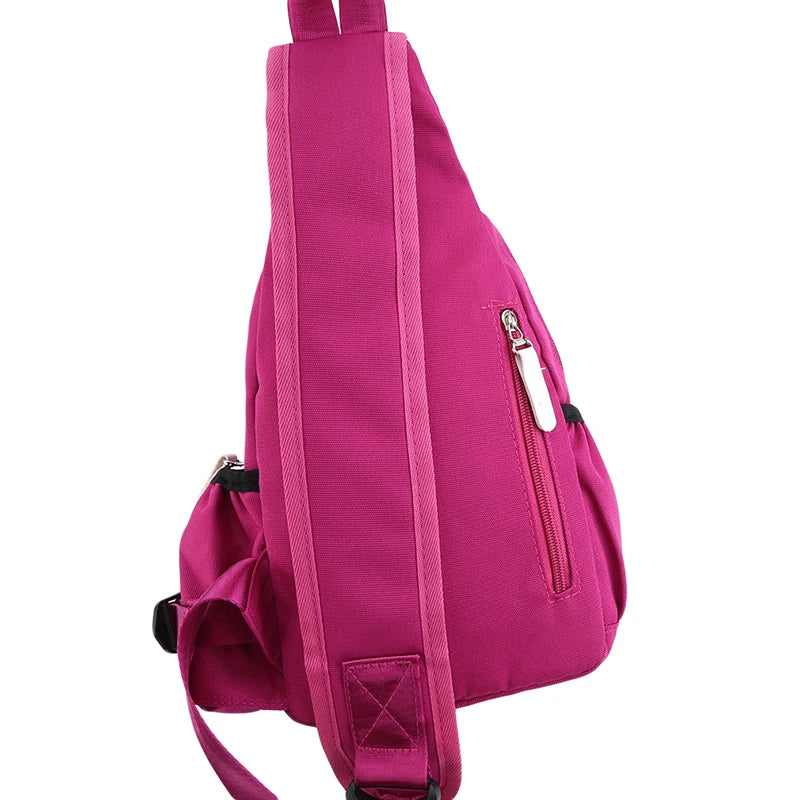 Oxford Crossbody Bags Chest Pack Short Trip Messengers Chest Bag Shoulder Bag