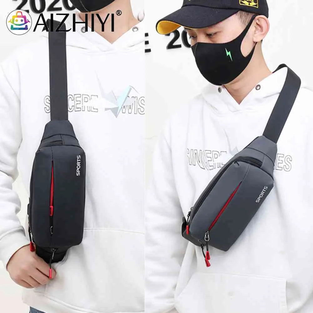 Oxford Dog Walking Bum Bag Fanny Pack for Travel Running Hiking Jogging