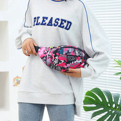 Waterproof Outdoor Sports Bag Canvas Waist Fanny Pouch