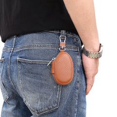 Cowhide Leather Key Wallets Holders Purses Keychains