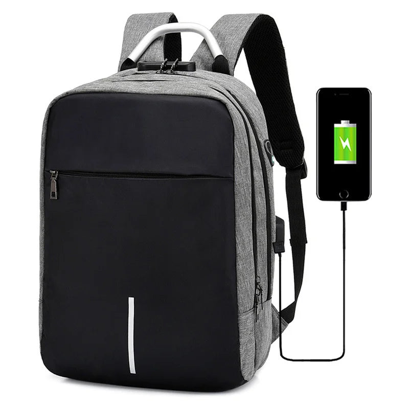 Canvas Backpack for Teenagers - School Bag College Student