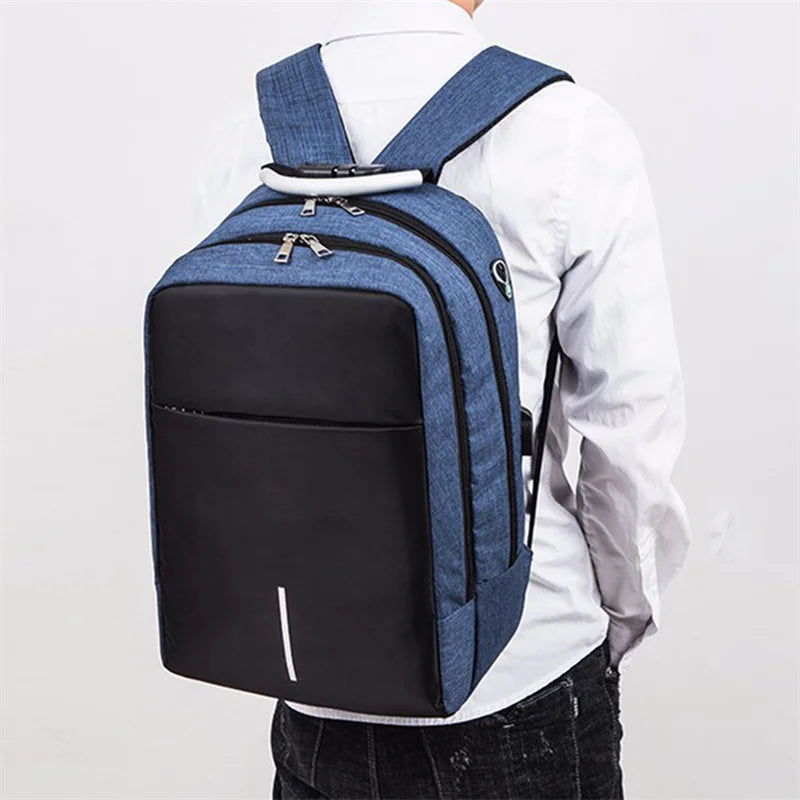 Canvas Backpack for Teenagers - School Bag College Student