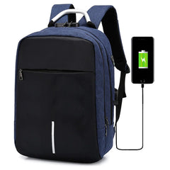 Canvas Backpack for Teenagers - School Bag College Student