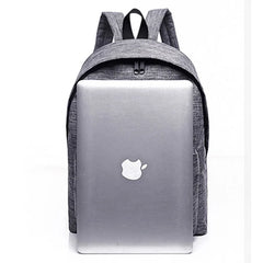 Canvas Backpack College Student School Bags for Teenagers
