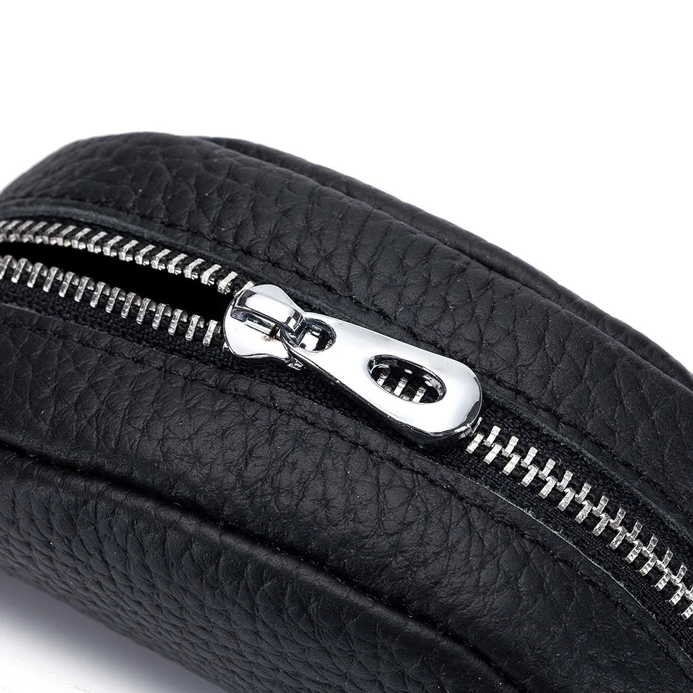 Leather Pillow Key Wallets Lipstick Holders Coins Purses Zipper Pouch